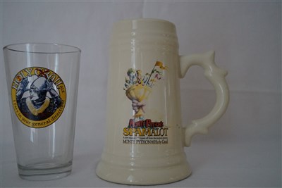 Monty Python Spamalot Beer Stein Mug