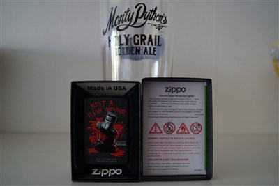 Monty Python Zippo Just A Flesh Wound1