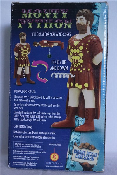Monty Python Biggus Dickus Corkscrew 2