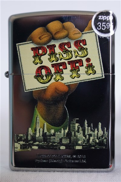 Monty Python Piss Off Zippo 1