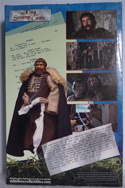 Sir Michael Palin as The King of Swamp Castle 3