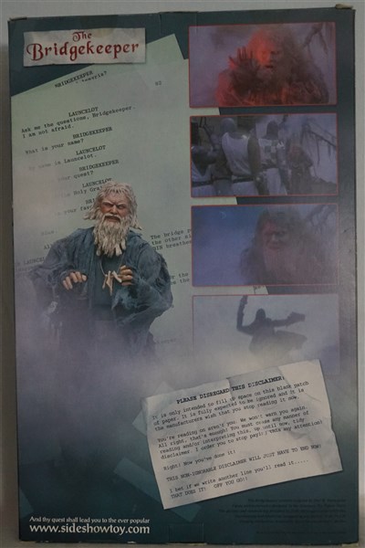 terry gilliam as The Bridgekeeper 3